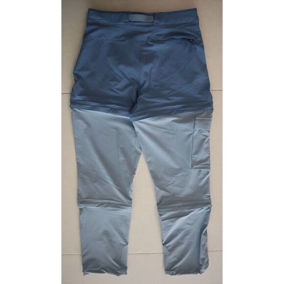 The North Face Women's Sz 0 Indigo Stone Bridgeway Zip 3-in-1 Pants/Shorts - Picture 2 of 13